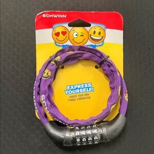 😍☺️ Schwinn Emoji Combo Lock ☺️😍